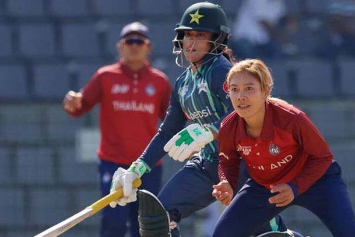 Watch: Crazy Scenes As Thailand Women Beat Pakistan Women In Women's Asia Cup